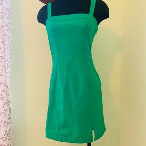 Adorable green summer dress